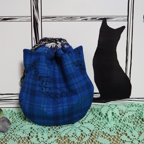 確認用猫きんちゃく【C】