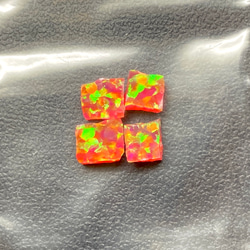 ハイブリッドオパール(人工オパール)オーロラアウトレット3色お試し端