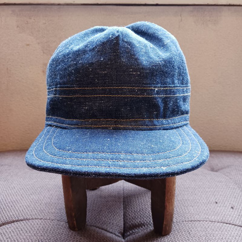 KAPITAL キャピタル インディゴ ワークキャップ 帽子 ヒッコリーデニム KAPITAL キャピタル インディゴ ワークキャップ 帽子 ヒッコリー