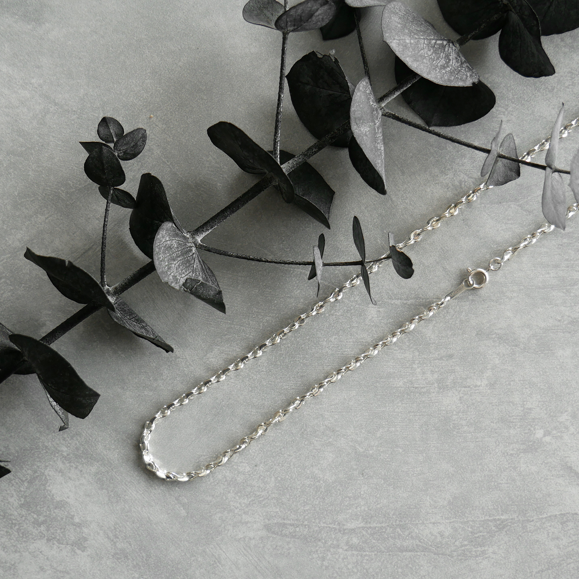 ネックレスチェーン TYPE4 / silver　NC004