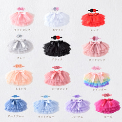 【即納】66/73 レースチュチュスカート 3枚目の画像