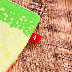 【特集掲載】《送料無料》ワケありな逸品 数量限定 ふんわりミニポーチ キリン 3枚目の画像