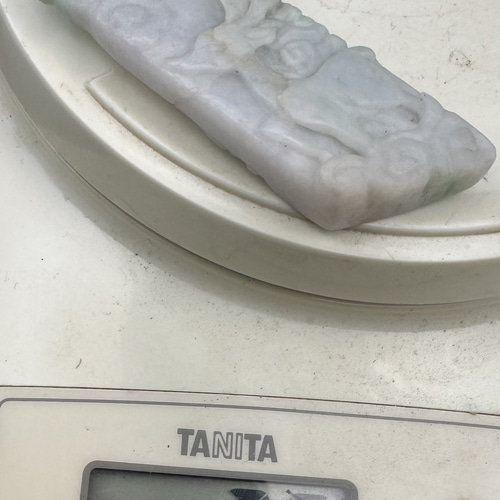 2025.6.30神使い鹿神財守　糸魚川最上級三彩翡翠 2025.6.30神使い鹿神財守 糸魚川最上級三彩翡翠 ネックレス