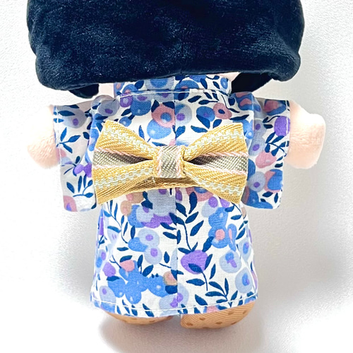 ちびぬい服　浴衣セット ちびぬい服 紺 浴衣 ➀ - メルカリ