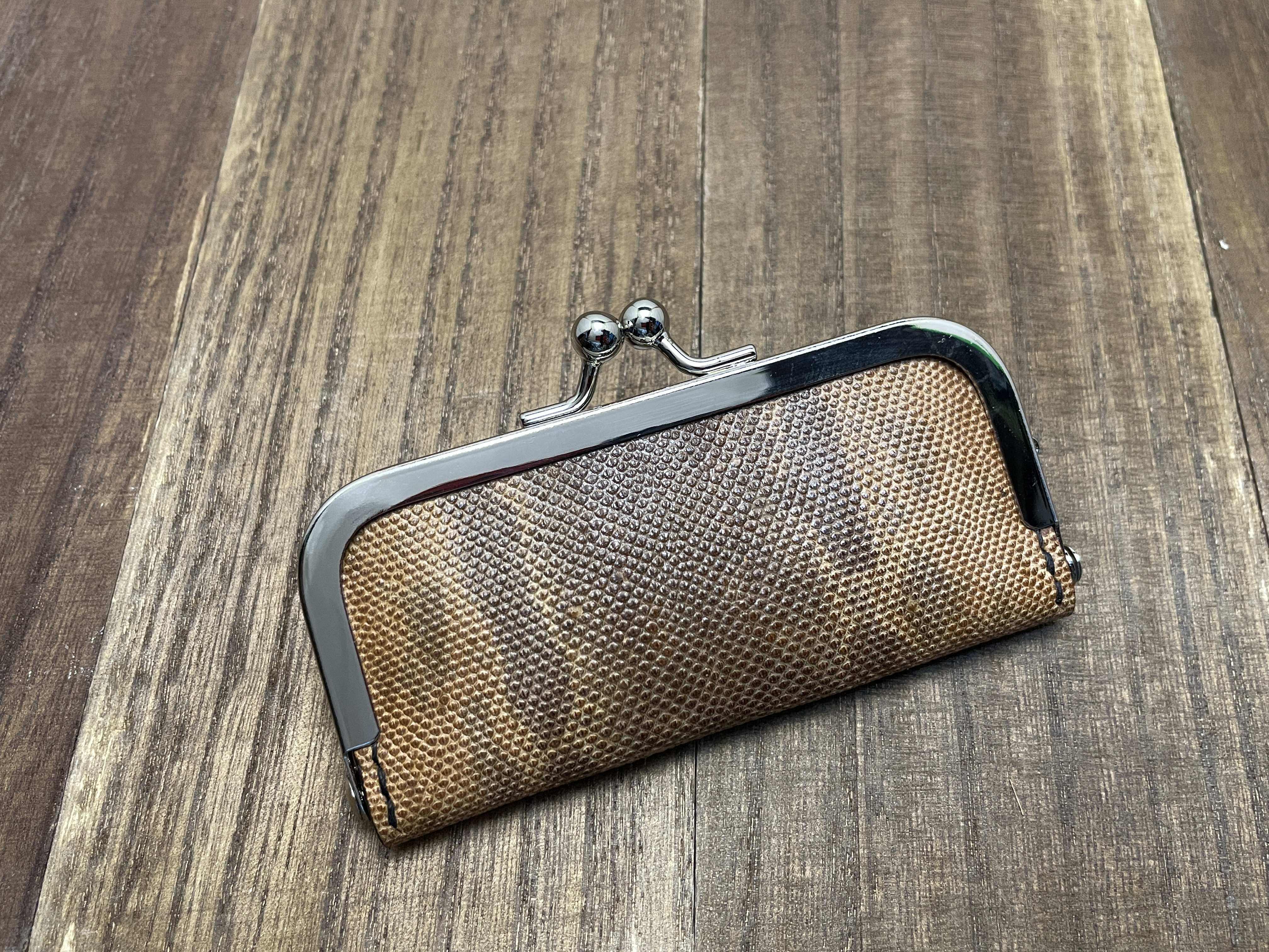 カロングの薄型がま口お札入れ ver.2