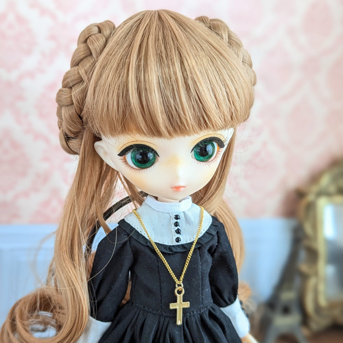 1380※ハルモニアブルームアウトフィット※黒のクラシカルロング