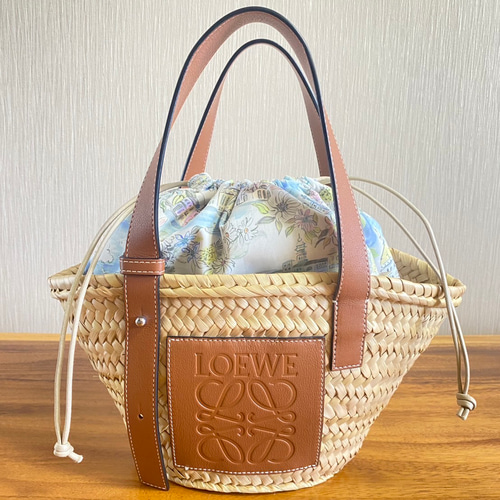 LOEWE カゴバック　巾着袋付き★ 楽天市場】ロエベ かご バッグ 巾着の通販
