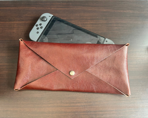 本革✴︎大人の為の任天堂Switch2レザーケース✴︎ソフト収納可能