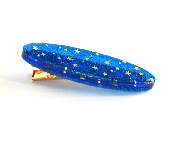 ☆星空レジンのクリップピン 2枚目の画像