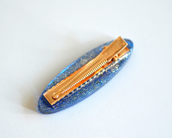 ☆星空レジンのクリップピン 3枚目の画像