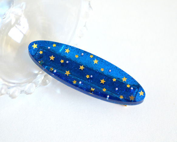 ☆星空レジンのクリップピン 7枚目の画像