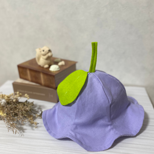 お花の妖精帽子【選べる4color】 帽子(ベビー・キッズ) おにぎりめ