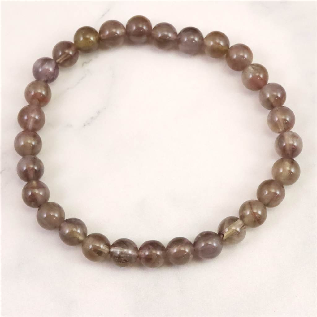 モンドクォーツ エレスチャル 6mmブレスレット  9.9g #84518