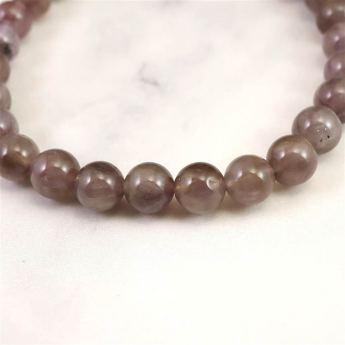 【新品】エレスチャルです。 モンドクォーツ エレスチャル 6.5mmブレスレット 10.9g #35659