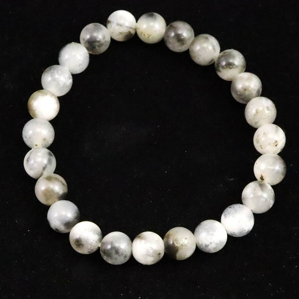 インドネシア産 イジェン水晶　8mmブレスレット  17.9ｇ #44834 19,240円