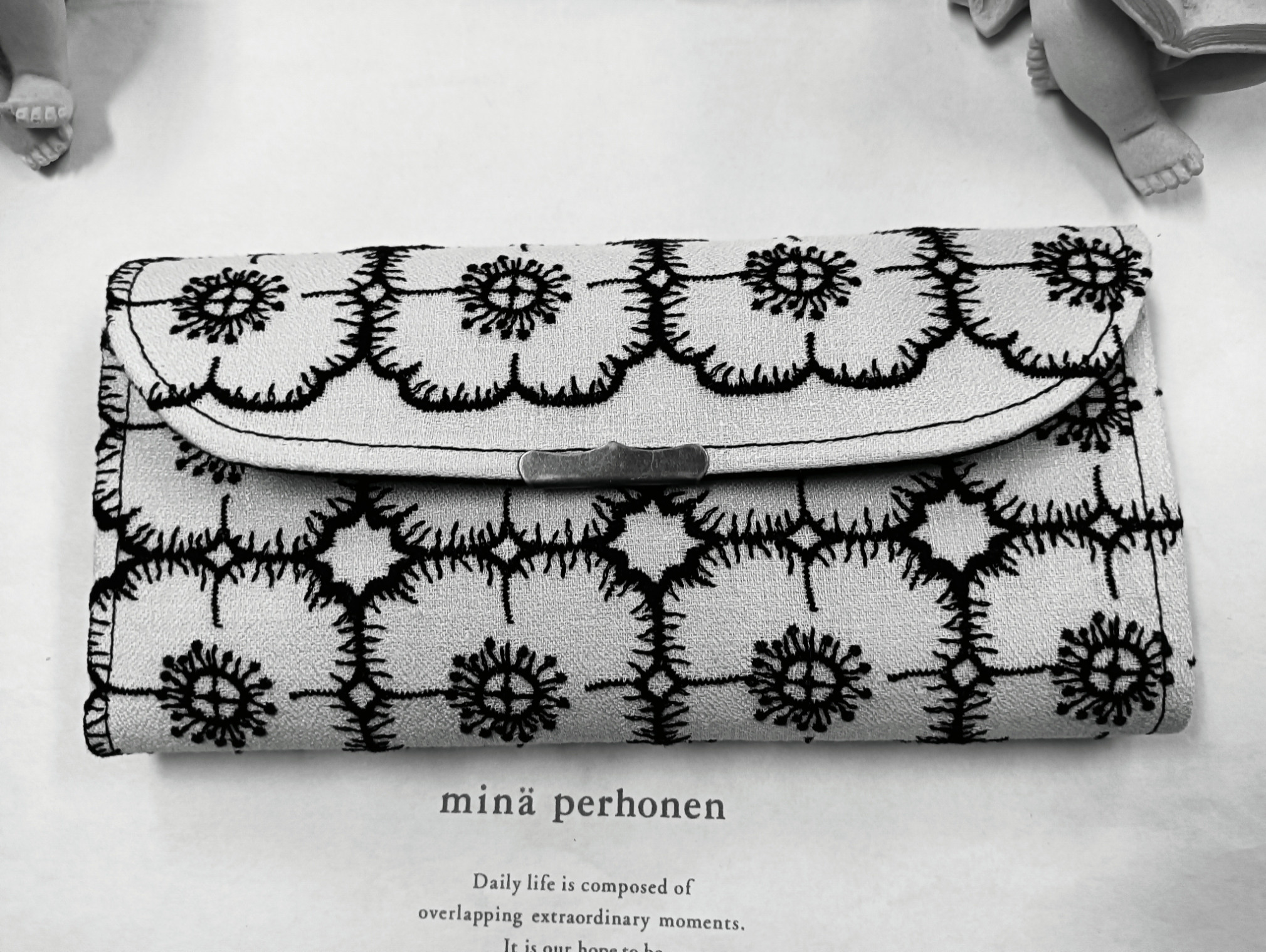 ミナペルホネンハンドメイド長財布