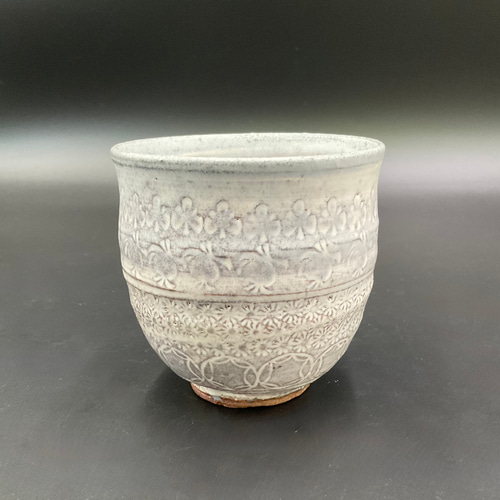 唐津焼 三島唐津湯呑／フリーカップ 湯呑み 藤ノ木陽太郎 通販