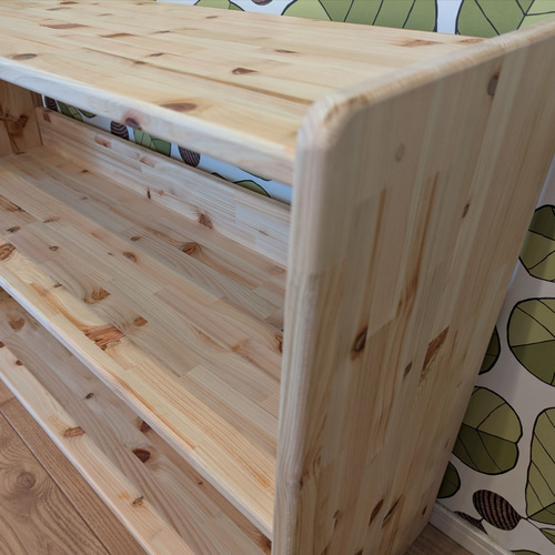 木製棚 桧 ✨ おもちゃ棚 絵本棚 モンテッソーリ ハンドメイド 棚