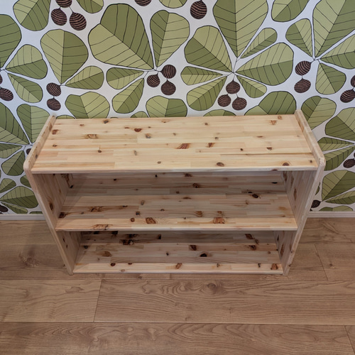 木製棚 桧 ✨ おもちゃ棚 絵本棚 モンテッソーリ ハンドメイド 棚