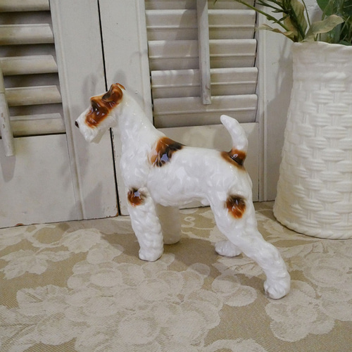 ヴィンテージ 陶器の犬 D-1 その他置物 Collection-prive 通販