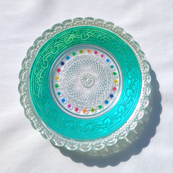 陶芸作品 #ハンドメイド　一点もののお皿 陶芸作品 #ハンドメイド 一点もののお皿