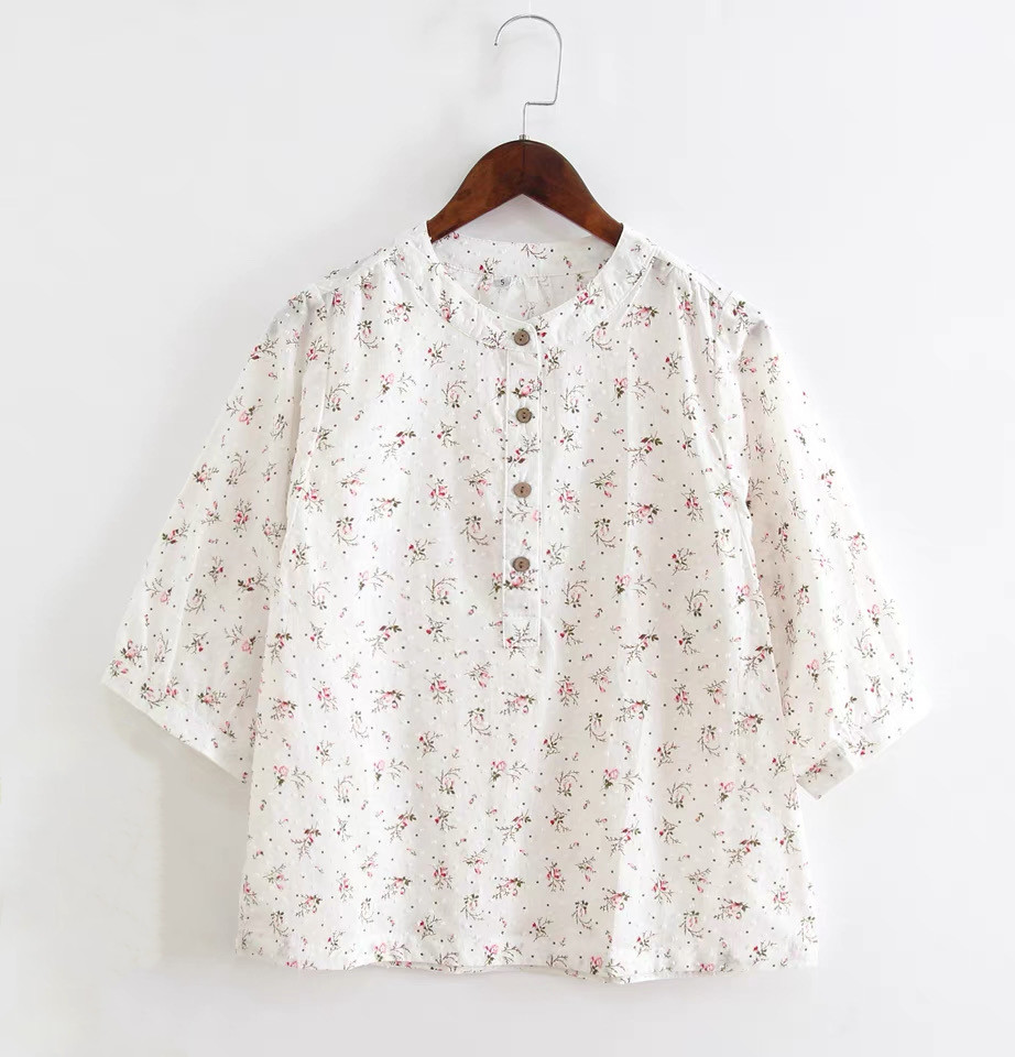 【2025春夏】レディース 綿 コットン ブラウス 春夏 シャツブラウス シンプル
