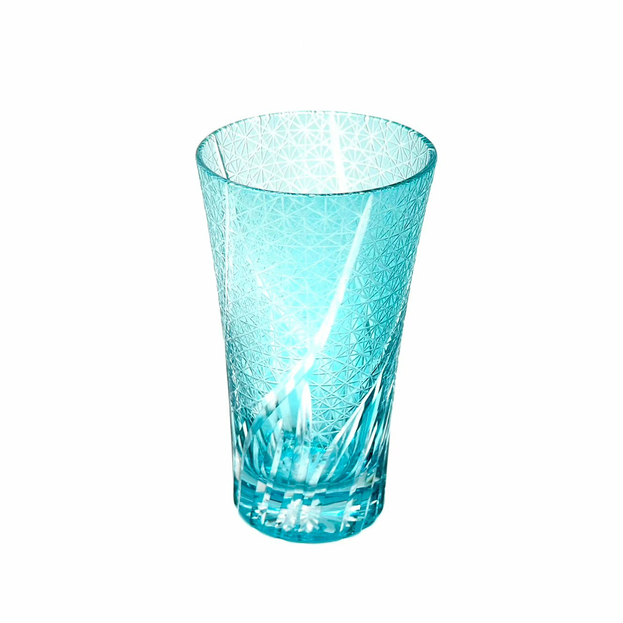 切子 ビールグラス 2個ペアセット 【QD516】 ビアグラス グラス コップ 父の日 母の日 敬老の日 きりこ ギフト