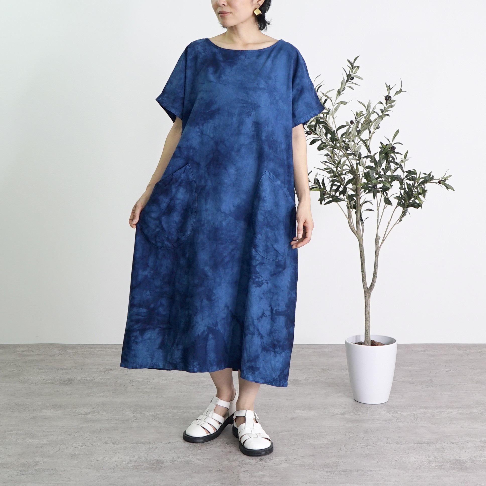 カジュアルワンピース/UMi/三河織物