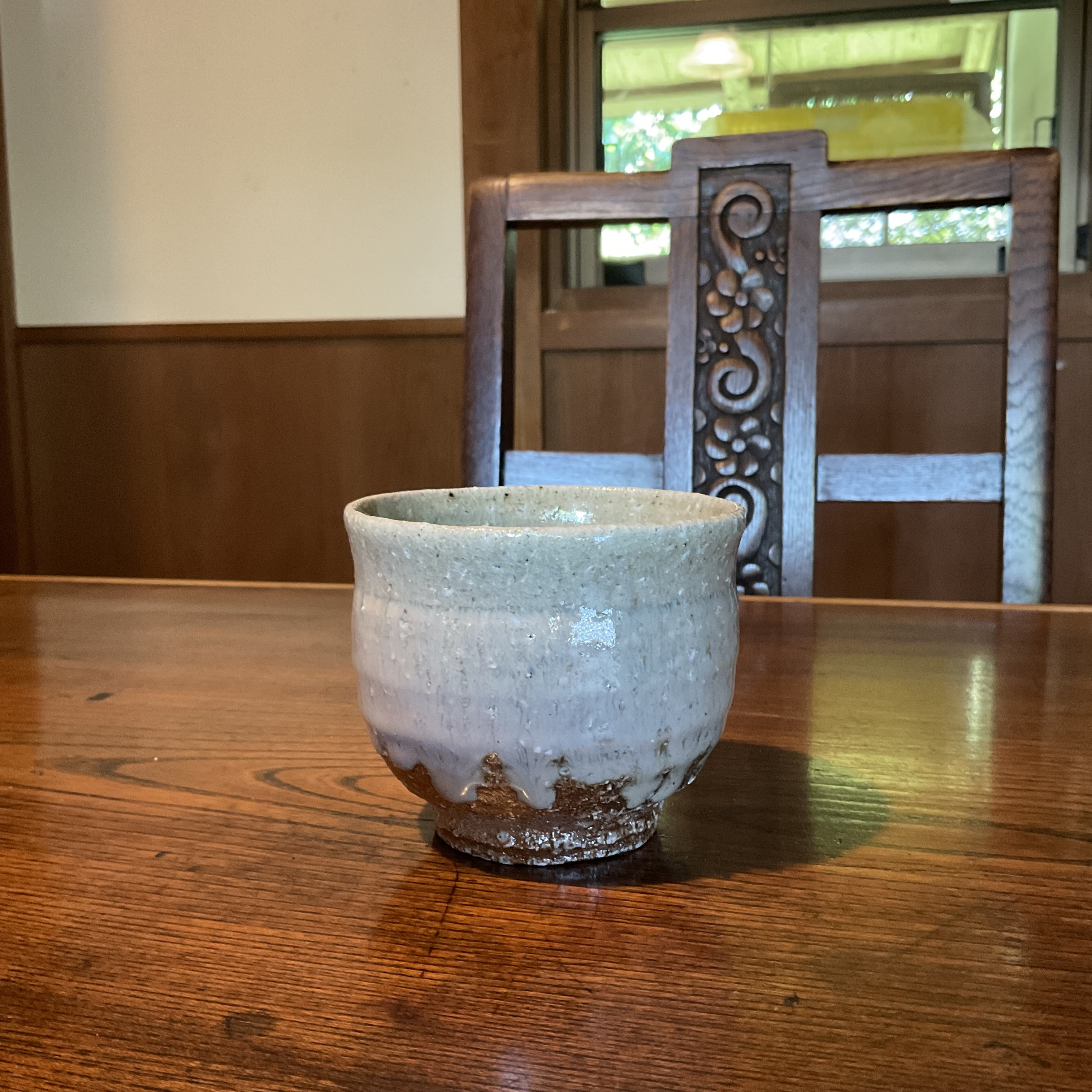 唐津焼　斑唐津湯呑／フリーカップ