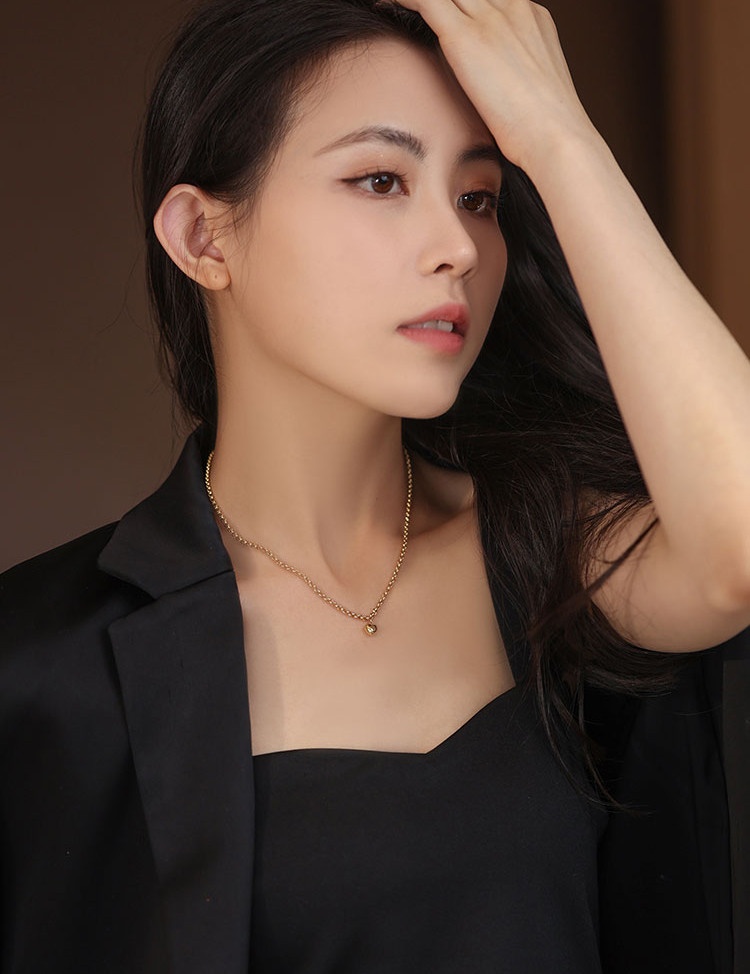 [ヘイズジュエリー] ロック スイートハートシリーズ 18Kゴールド トレンディ ファンシー プレーンゴールドチェーン 2色電気