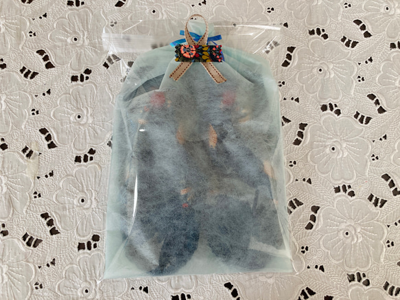 創作布ぞうりリバティプリントの鼻緒165 9枚目の画像