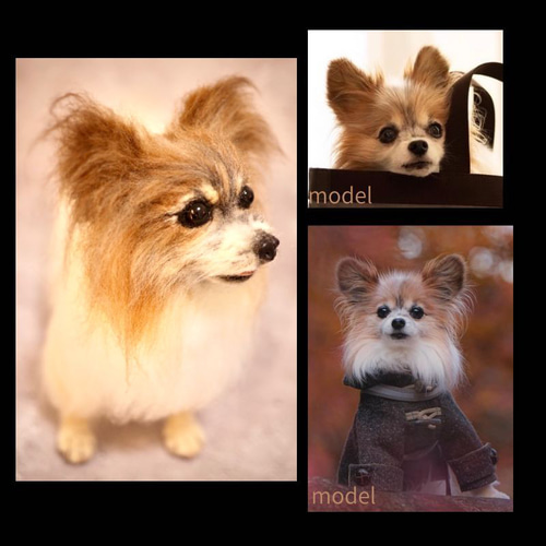 羊毛フェルト フルオーダー 犬 猫 ペット｜ニードルアート モデル