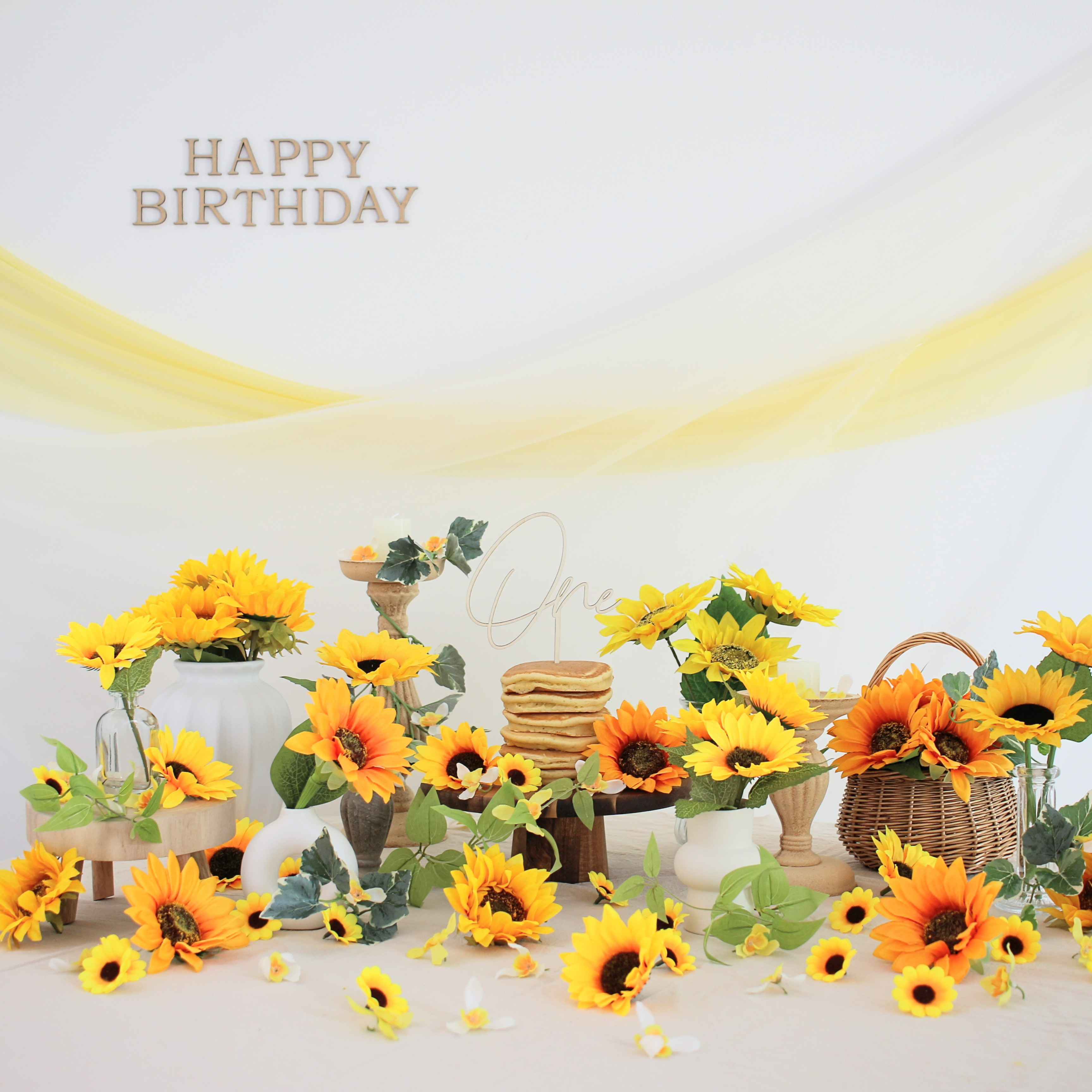 【HIMAWARI】レンタルおうちスタジオ(3泊4日)ファーストバースデー　ハーフバースデー　100日祝い