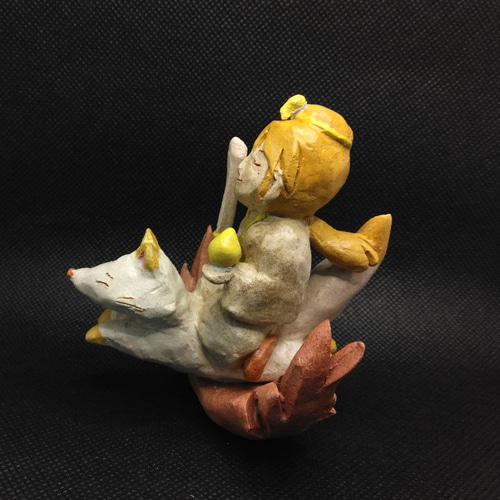 荼枳尼天 ダキニ天 立体・オブジェ KOTO屋 通販 19518933｜Creema