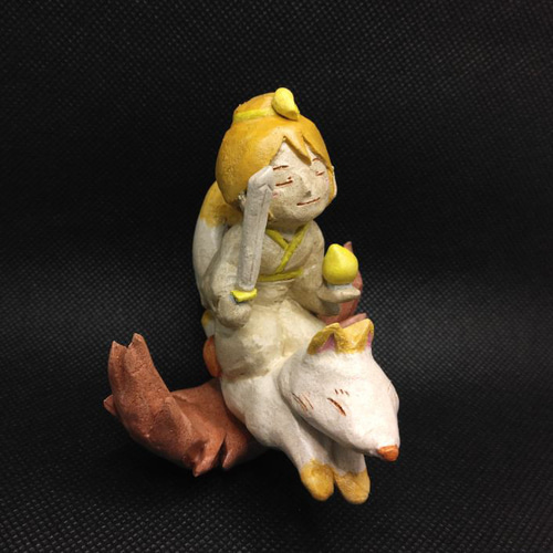 荼枳尼天 ダキニ天 立体・オブジェ KOTO屋 通販 19518933