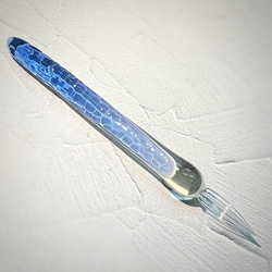 新作！Sea glass pen　ライトブルー 2枚目の画像