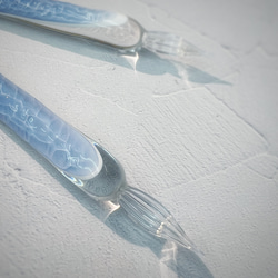 新作！Sea glass pen　ライトブルー 6枚目の画像