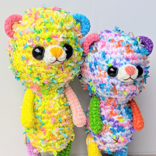 あいページです☆編みぐるみオーダー【もこもこキャメルベア】 あい様