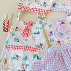 すーちゃん！花柄フリル巾着+ランチョンマット5枚 すーちゃん！花