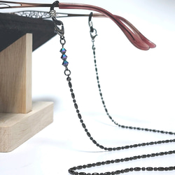 07 フラットあずきウォレットチェーン ショート STRIXXX キーホルダー