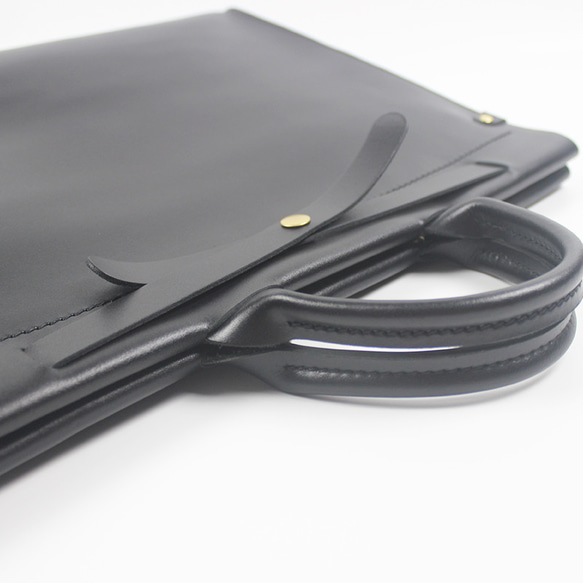 LANSUI DESIGN 名入れ対応 牛革 トートバッグ ショルダーバッグ 2wayバッグ PCバッグ 8枚目の画像