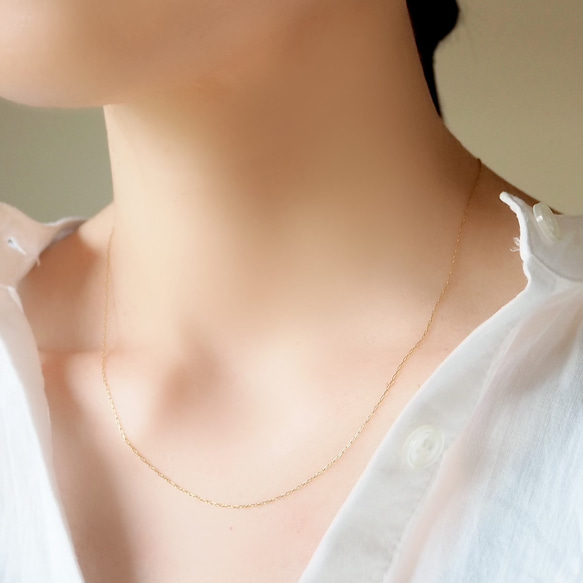 旅のラピスピアス/イヤリング&華奢ネックレスセット 金属アレルギー対応 サージカルステンレス N163 ラピスラズリ 17枚目の画像