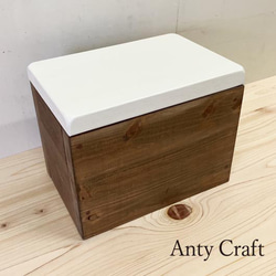 サイズオーダー可】【引取可能】無垢材 コンパクトな収納ベンチ