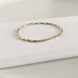 【期間限定】【夏の福袋no.4】Classy3連リング&Clearブレスレット 14kgf silver925 11枚目の画像