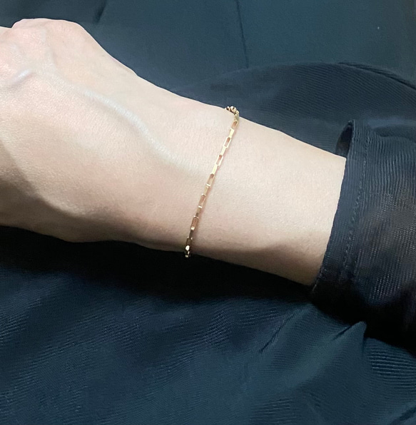 【期間限定】【夏の福袋no.4】Classy3連リング&Clearブレスレット 14kgf silver925 7枚目の画像