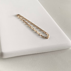 【期間限定】【夏の福袋no.4】Classy3連リング&Clearブレスレット 14kgf silver925 13枚目の画像
