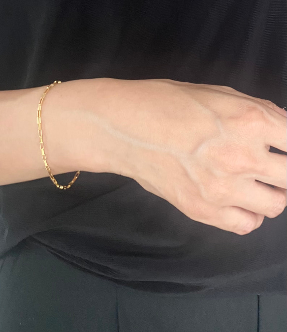 【期間限定】【夏の福袋no.4】Classy3連リング&Clearブレスレット 14kgf silver925 5枚目の画像