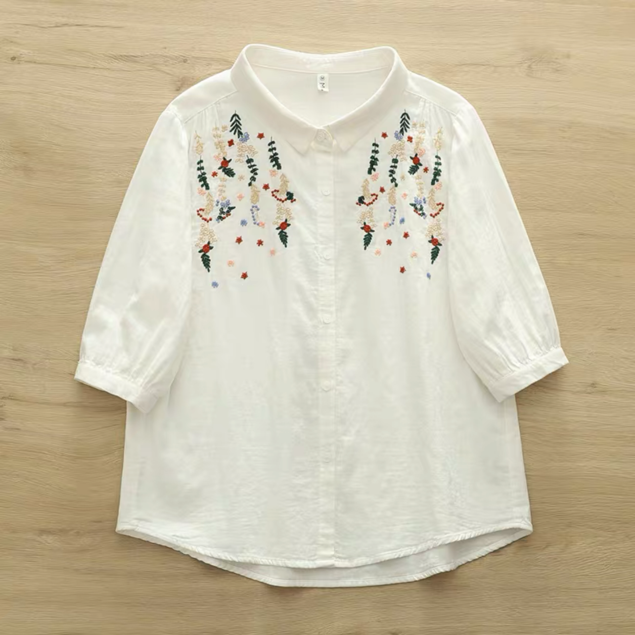 綿麻トップス、綿麻トップス