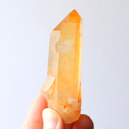 タンジェリンクォーツ 蜜柑水晶 天然石 水晶 鉱物 一点物 健康 その他