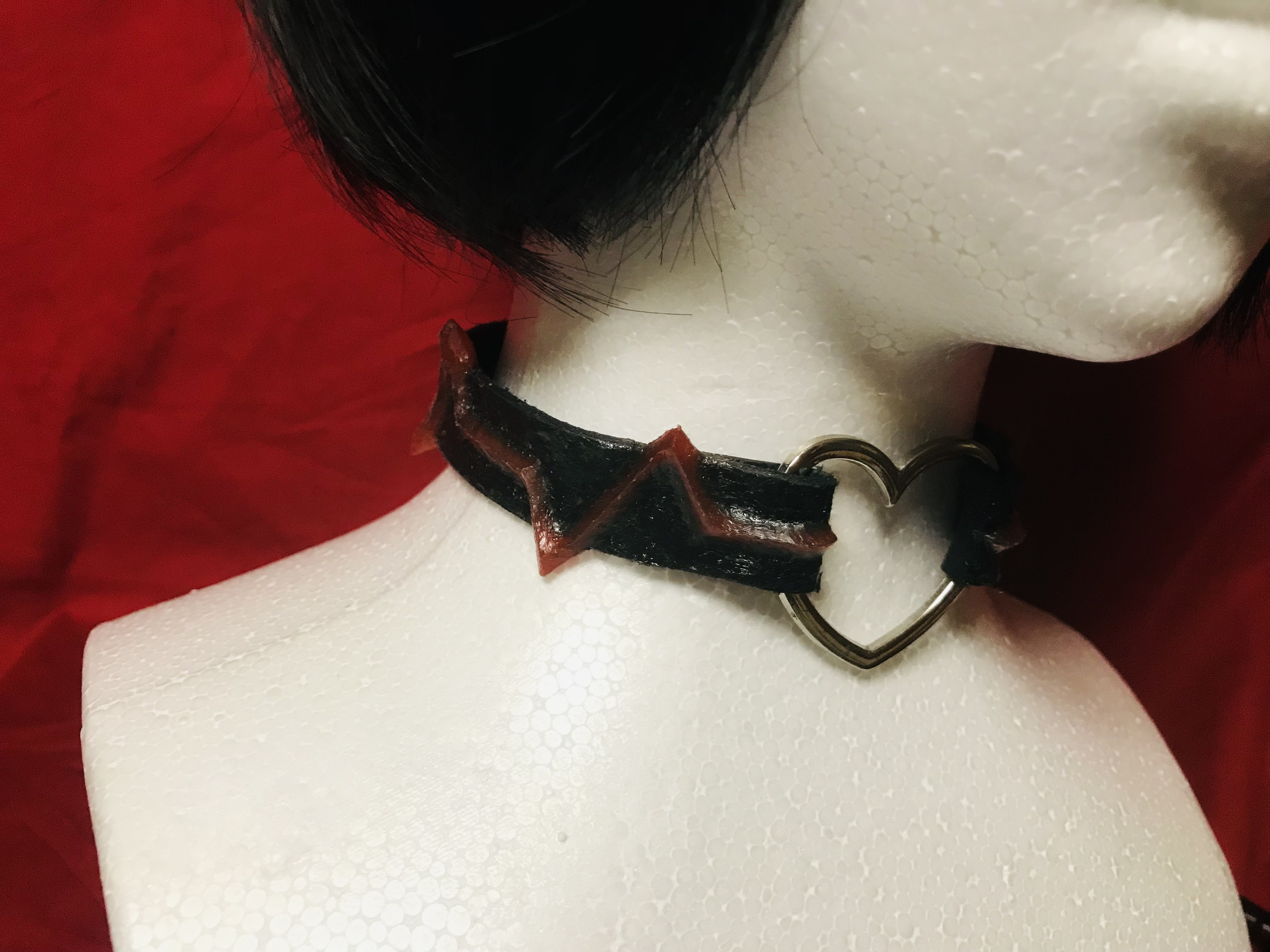 即納可！ハートがジビレるチョーカー/地雷系/サイバーパンク/ゴスロリ/量産型/SF/病みかわ/